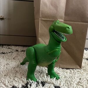 Disney Rex Green Dinosaur Action Figure